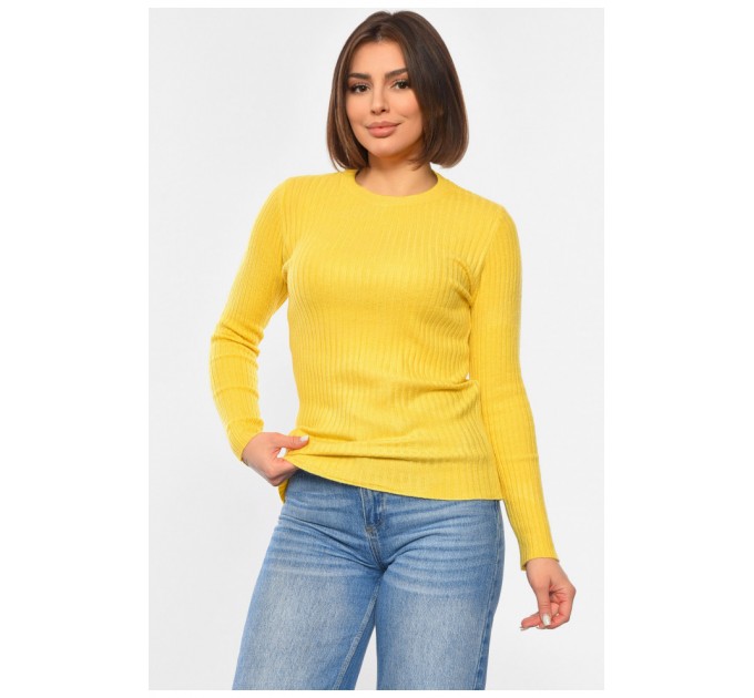 Кофта женская горчичного цвета 192486L