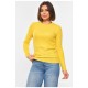 Кофта женская горчичного цвета 192486L