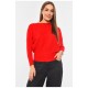 Светр жіночий червоного кольору 192501L