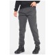 Спортивні штани чоловічі на флісі темно-сірого кольору 192591L