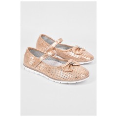 Балетки для дівчинки бежевого кольору 192613L