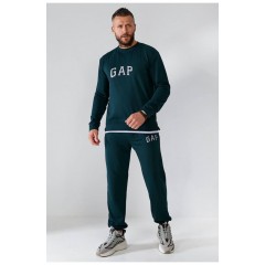 Спортивний костюм чоловічій зеленого кольору 192784L