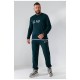Спортивний костюм чоловічій зеленого кольору 192784L