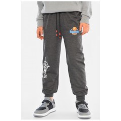 Спортивні штани дитячі для хлопчика темно-сірого кольору 192928L