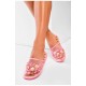 Капці домашні жіночі рожевого кольору 193108L