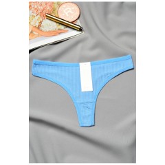Стрінги жіночі блакитного кольору 193126L