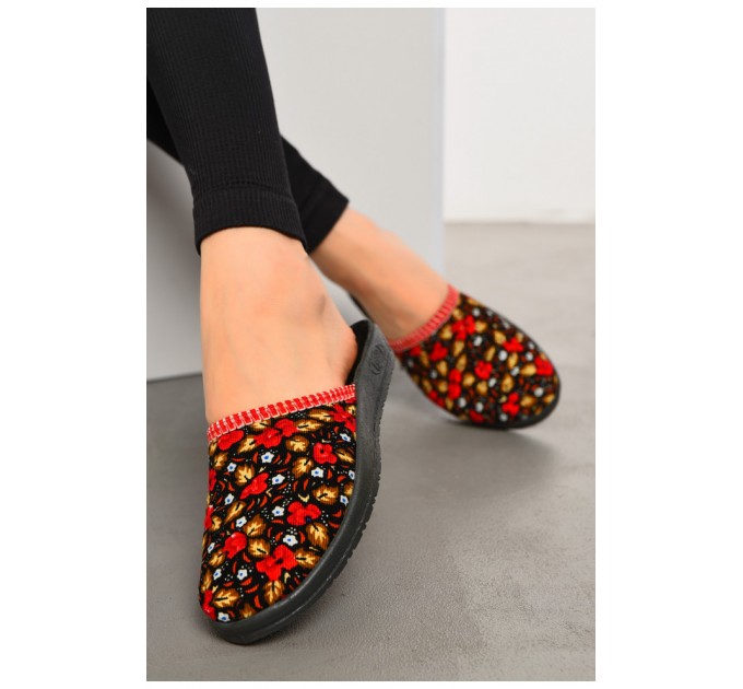 Капці жіночі чорного кольору 193863L