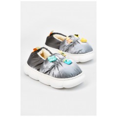 Капці домашні дитячі сірого кольору 194791L