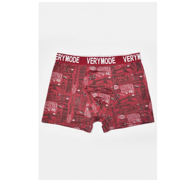 Боксеры мужские бордового цвета 194893L