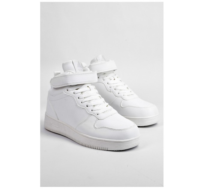 Кроссовки мужские зимние белого цвета 195209L