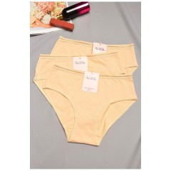 Набор женских трусов полубатальных 3 штуки 195534L
