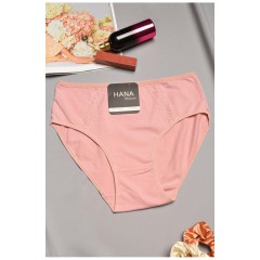 Труси жіночі напівбатальні пудрового кольору 195544L