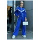 Спортивний костюм жіночий полар фліс синього кольору 195818L