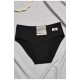 Труси жіночі напівбатальні чорного кольору 196998L