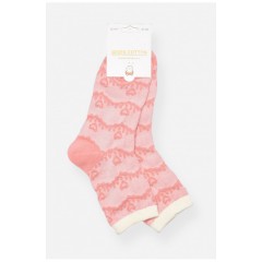 Шкарпетки дитячі демісезонні рожевого кольору 197147L