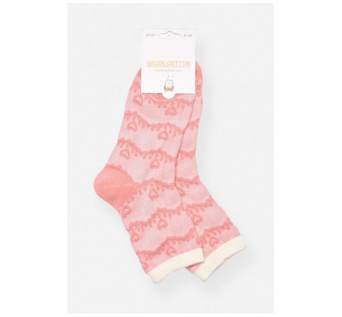 Носки детские демисезонные розового цвета 197147L