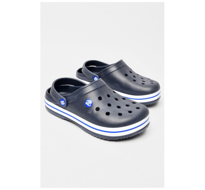 Кроксы мужские темно-синего цвета 197197L