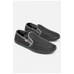 Мокасини чоловічі темно-сірого кольору 197207L
