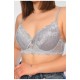 Бюстгальтер жіночий сірого кольору чашка Е 197656L
