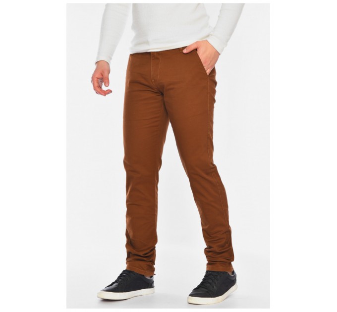 Штани чоловічі коричневого кольору 197687L
