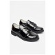 Детские туфли для девочки черного цвета 197744L