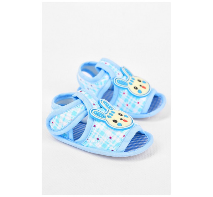 Пінетки дитячі для дівчинки блакитного кольору 198364L