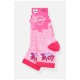 Носки детские демисезонные розового цвета с рисунком 198417L