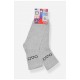 Шкарпетки жіночі демісезонні сірого кольору 198791L