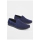 Мокасини чоловічі темно-синього кольору 198976L