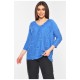Кофта жіноча синього кольору 199405L
