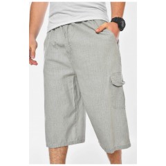 Бриджі чоловічі  напівбатальні світло-сірого  кольору 199895L