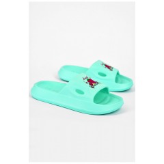 Шльопанці дитячі для дівчинки піна м'ятного кольору 200029L