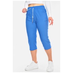 Бриджи женские голубого цвета 200077L