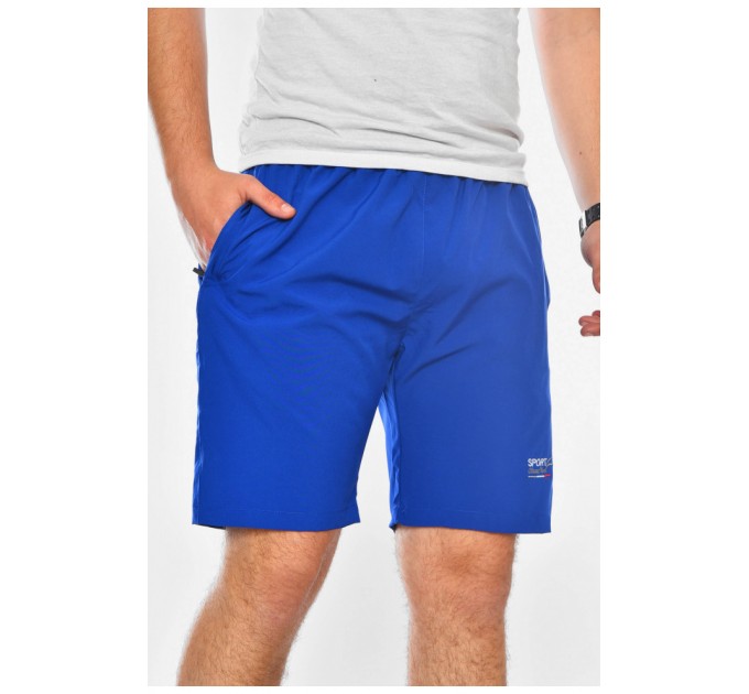 Шорты мужские синего цвета 200215L
