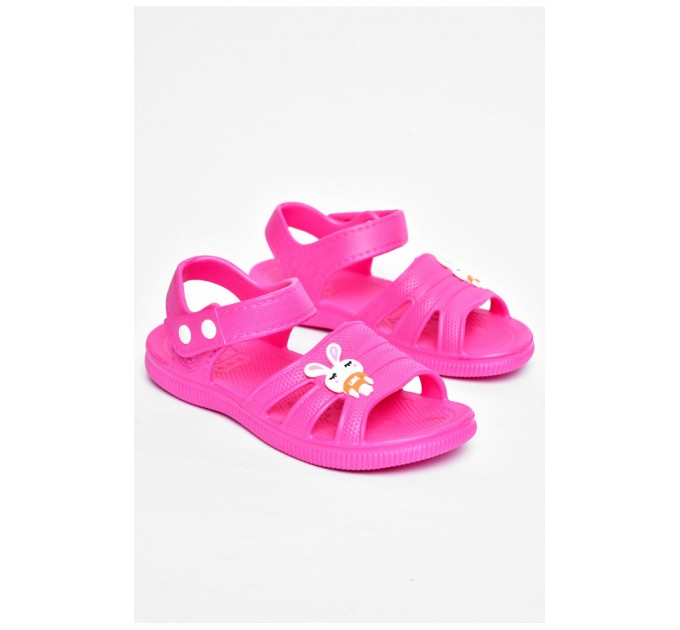 Босоніжки дитячі для дівчинки рожевого кольору піна 200322L