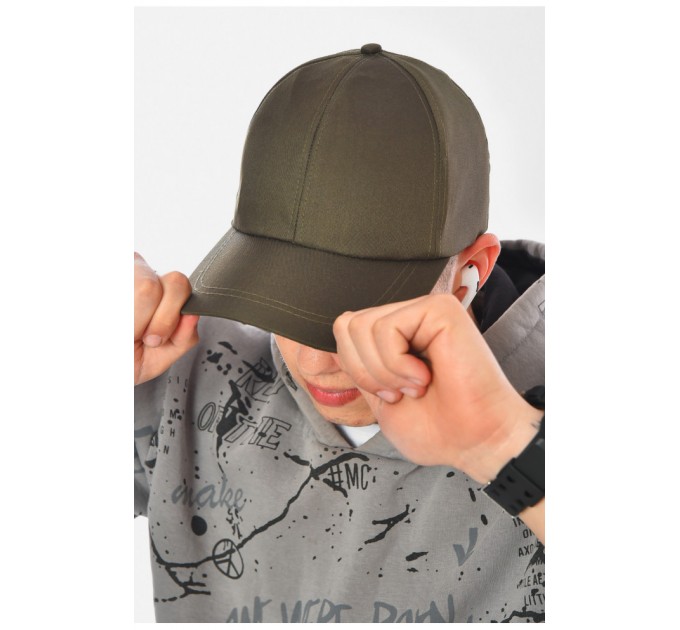 Кепка мужская цвета хаки 200500L