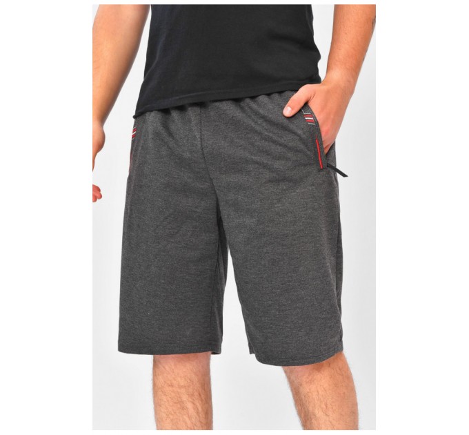 Шорти чоловічі темно-сірого кольору 200583L