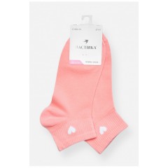 Шкарпетки жіночі демісезонні спортивні рожевого кольору 200719L