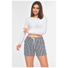 Шорти жіночі темно-синього кольору 200920L