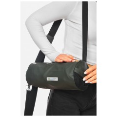 Сумка жіноча спортивна темно-сірого кольору 201261L