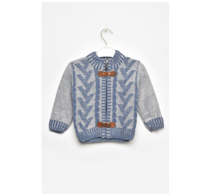 Кофта дитяча для хлопчика блакитного кольору 201720L