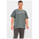 Футболка чоловіча батальна зеленого кольору 203049L