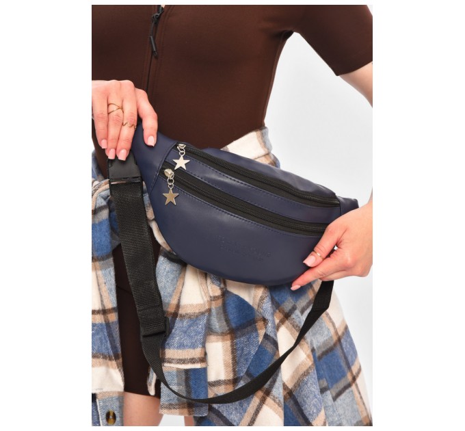 Бананка жіноча темно-синього кольору 203288L