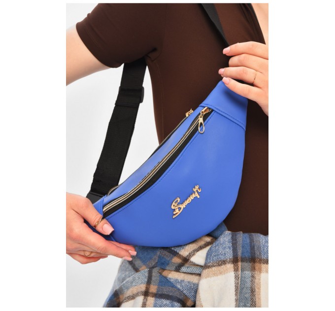 Бананка жіноча синього кольору 203333L