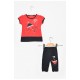 Костюм дитячий для дівчинки червоного кольору 203396L