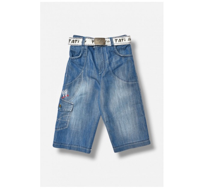 Бриджі дитячі синього кольору джинс 203448L