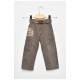 Штани дитячі для хлопчика темно-сірого кольору 203490L