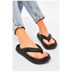 Вьетнамки женские пена черного цвета 203944L