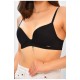 Бюстгальтер безшовний чорного кольору чашка В 204131L