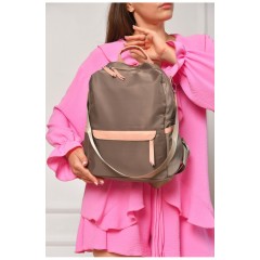 Рюкзак жіночий темно-сірого кольору 204638L